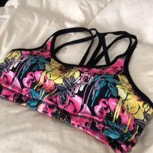Born Primitive Rhapsody Sports Bra (Retro Floral)